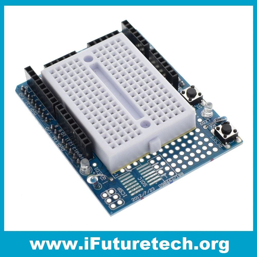 Uno Proto Shield Prototype Expansion Board Ifuture Technology