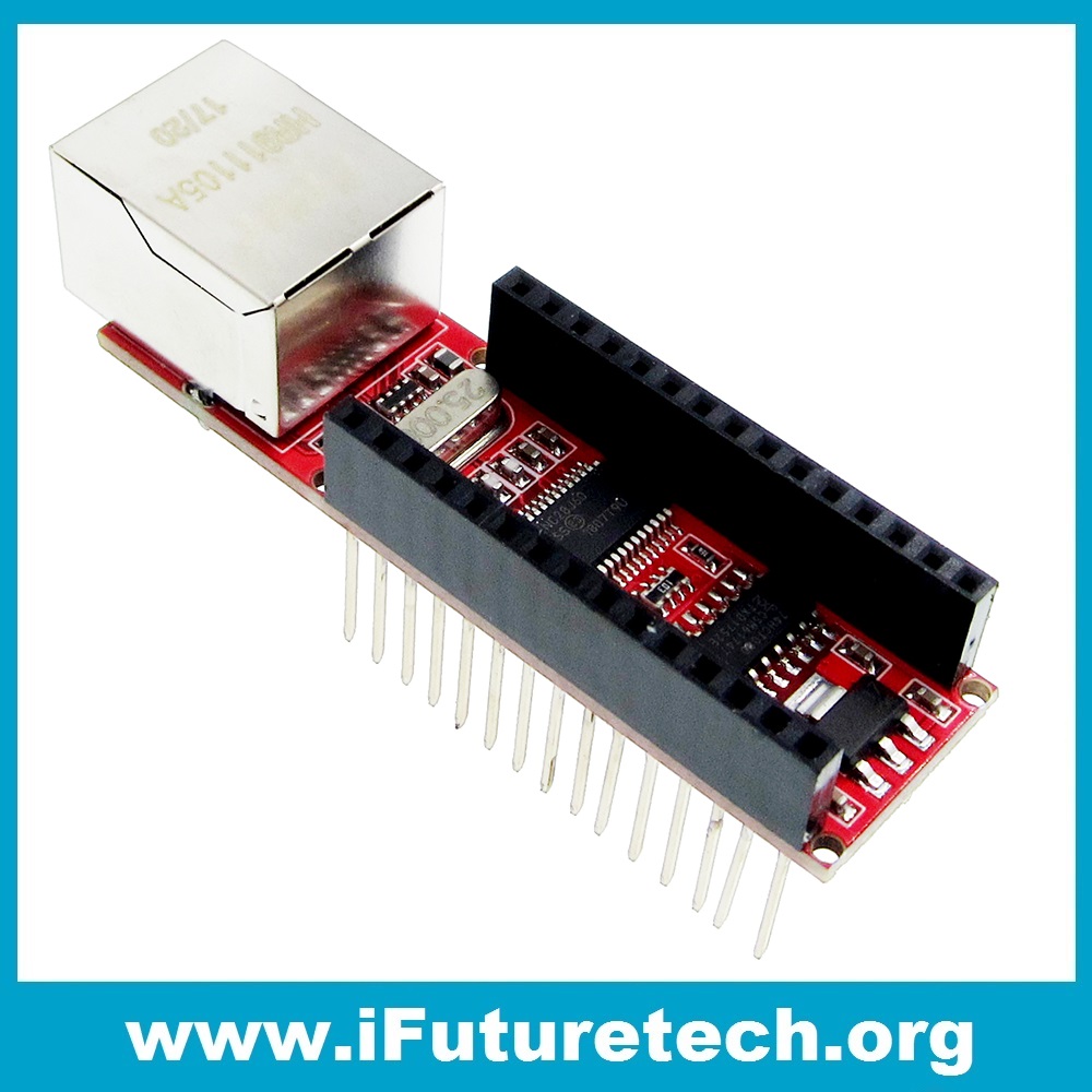 Enc28j60 Nano Ethernet Shield V10 Ifuture Technology 6160