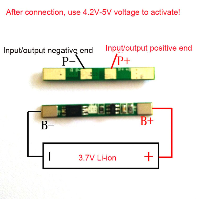 Lithium Battery Protection Circuit Schematic