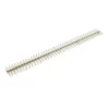 40P X 1 Berg Strip Male Straight 2.54mm - White
