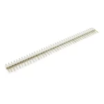 40P X 1 Berg Strip Male Straight 2.54mm - White