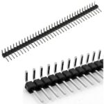40 X 1 RIGHT ANGLE MALE HEADER - 2.54mm