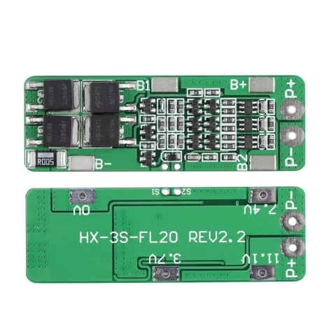3S 20A 18650 Lithium Battery Protection Board