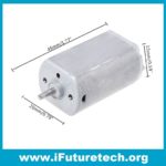3V-9V SHORT SHAFT 180 DC MOTOR