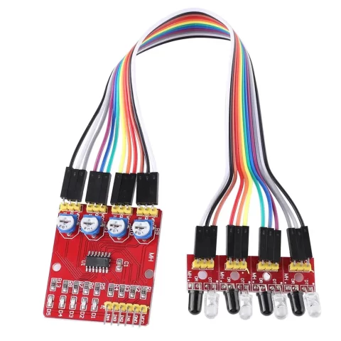 4 Channel Infrared Sensor Tracking Module