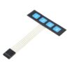 4 Keys 1x4 Matrix Membrane Switch Keypad