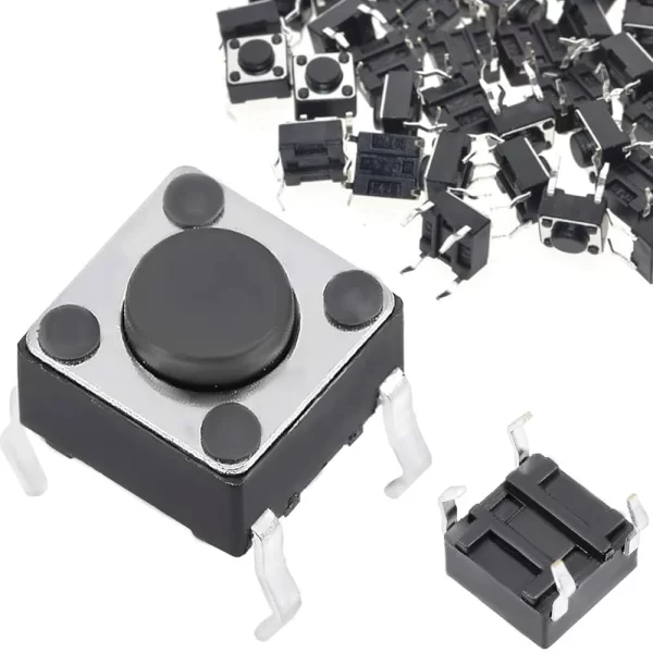 4Pin Tactile Tact Push Button Switch 6X6X4.5mm