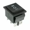 6 Pin 16A 250V DPDT Momentary Spring Action Rocker Switch