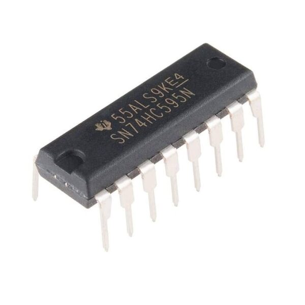 74HC595AN SHIFT REGISTER WITH LATCHED 3-STATE OUTPUTS