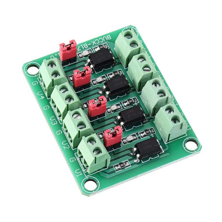 Octocoupler Module PC817 4-Channel Optocoupler Isolation Module - iFuture Technology