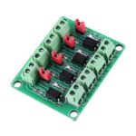 PC817 4 CHANNEL OPTOCOUPLER ISOLATION MODULE