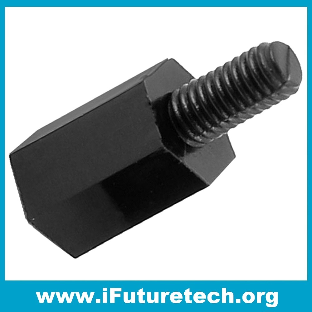 M3 X 5MM + 6MM NYLON HEX SPACER STANDOFF - iFuture Technology