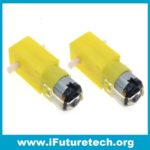 60 RPM DUAL SHAFT BO MOTOR - STRAIGHT