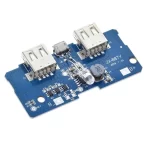 Dual Micro USB 3.7v to 5v 2A Power Bank Charging Module.