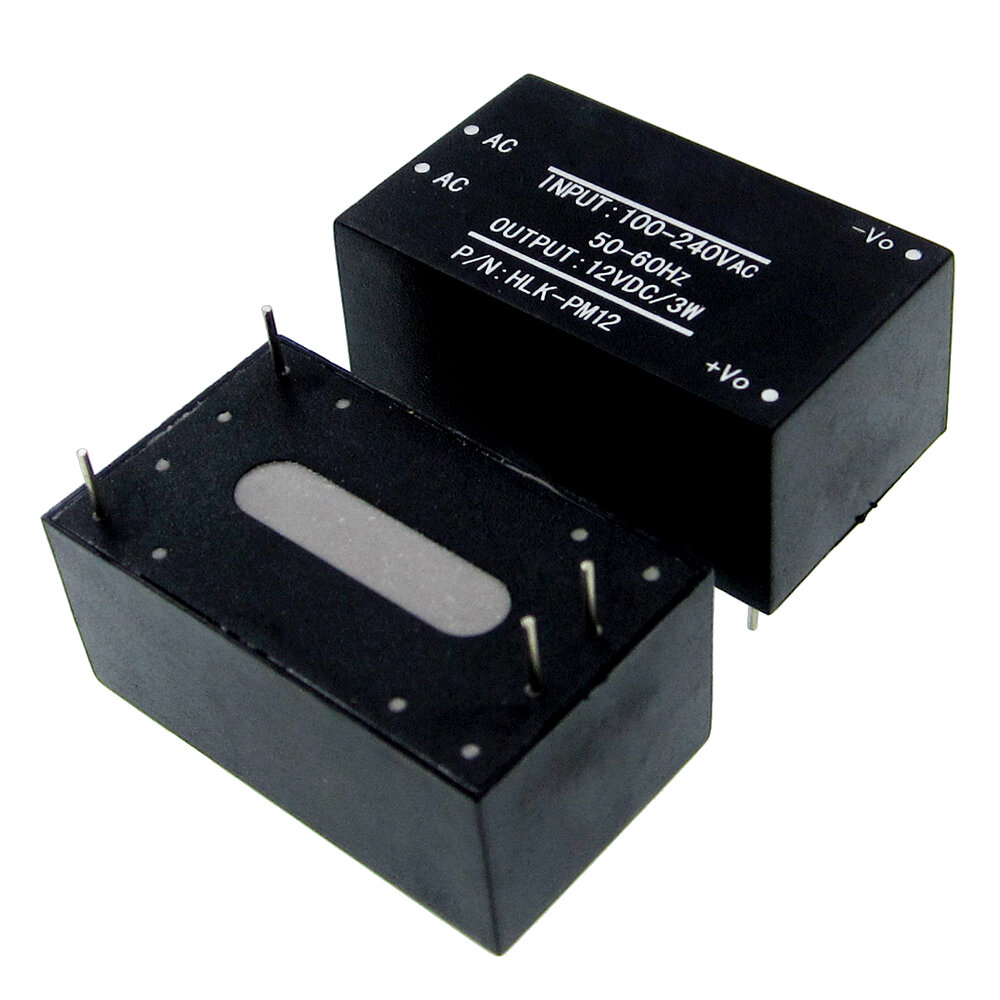 Mini transformador 220V-12V - HLK-PM12 BricoGeek
