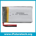3.7V 1200mAh LIPO