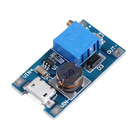 MT3608 DC-DC 2A Step Up Power Module with Micro USB