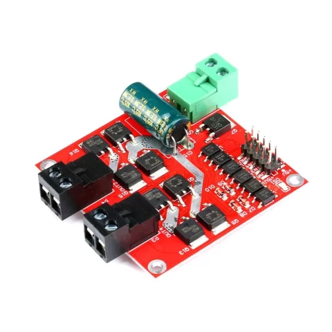 9-24V 7A H-bridge 160W Dual DC Motor Driver Module