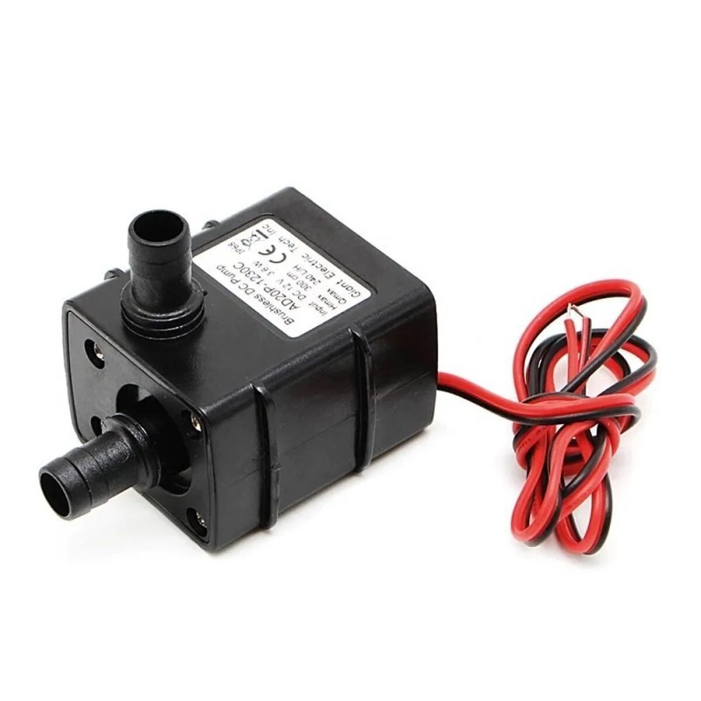 AD20P-1230C Ultra-Quiet DC 12V 3M 240L/H Brushless Submersible Water Pump