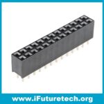 2.54mm BERG STRIP FEMALE STRAIGHT 40 X 2