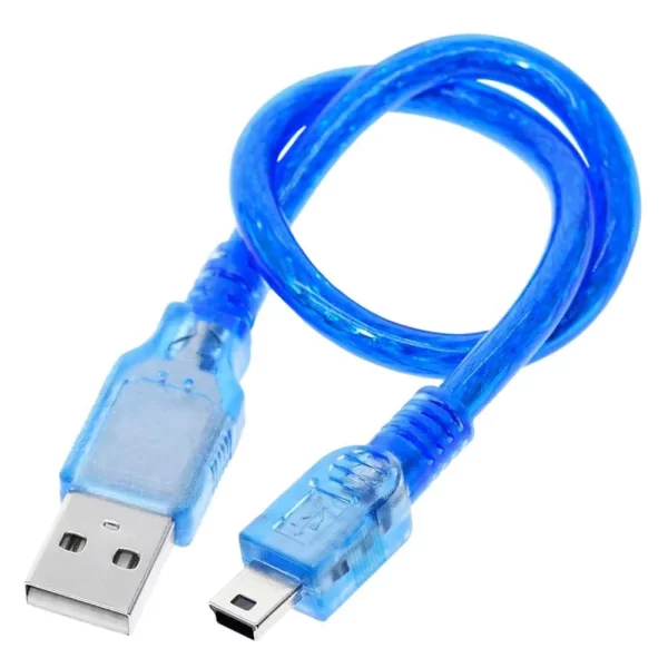 Cable for Arduino Nano (USB 2.0 A to USB 2.0 Mini B)-30cm