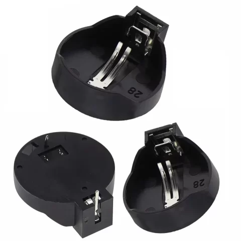 CR2032 CR2025 Coin RTC Battery Socket Holder