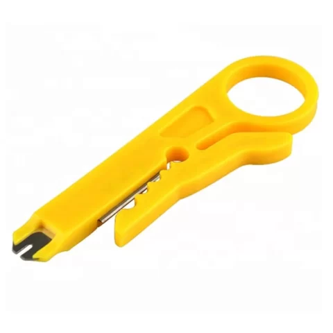 Wire Stripper Flat Nose Cable Cutter with Practical Punch Down Tool