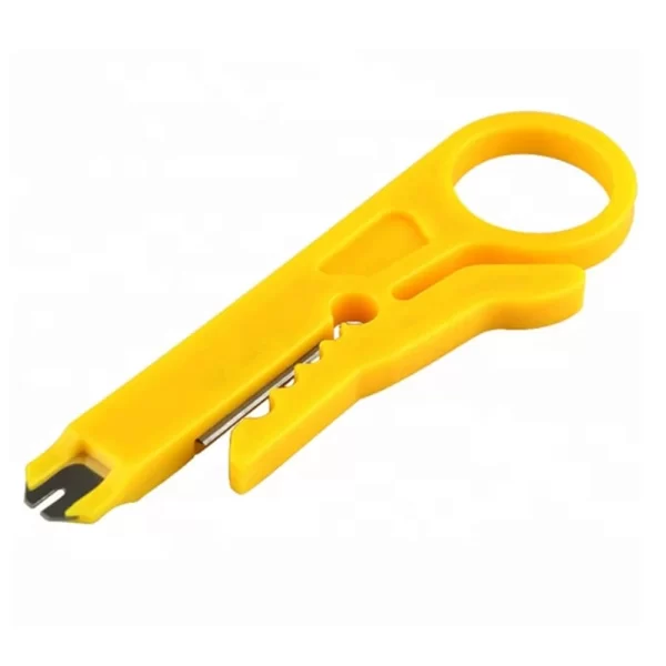 Wire Stripper Flat Nose Cable Cutter with Practical Punch Down Tool