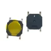 4x4x0.8mm 4-Pin Metal Tactile 12V 0.5A Micro SMT Push Button