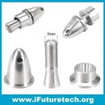 3.17MM RC ALUMINUM BULLET PROPELLER ADAPTER HOLDER