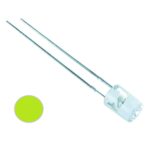 FLAT TOP 5MM LED - GREEN