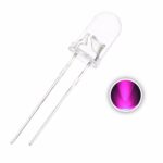 PINK TRANSPARENT LED 5mm
