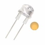STRAW HAT 8MM 0.5W LED - WARM WHITE