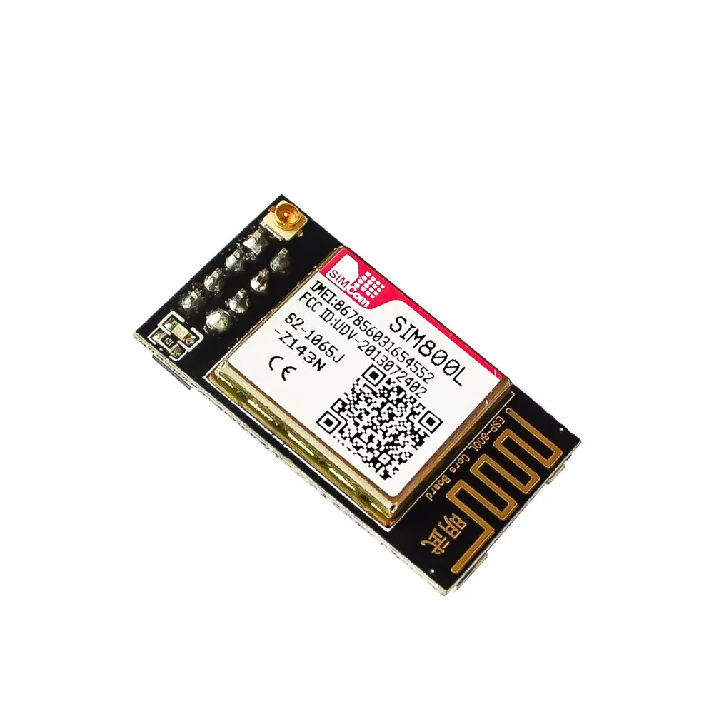 2 Pezzi SIM800L Modulo GPRS GSM Con Antenna PCB E Scheda Quad Band Per Arduino E MCU
