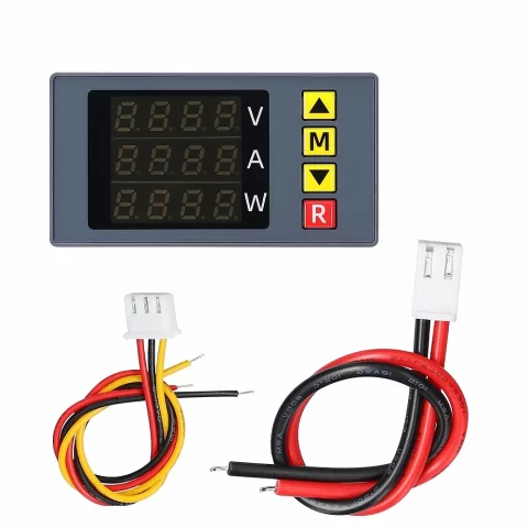 DC0-100V 10A Lcd Display Digital Voltmeter Ammeter Watt Meter