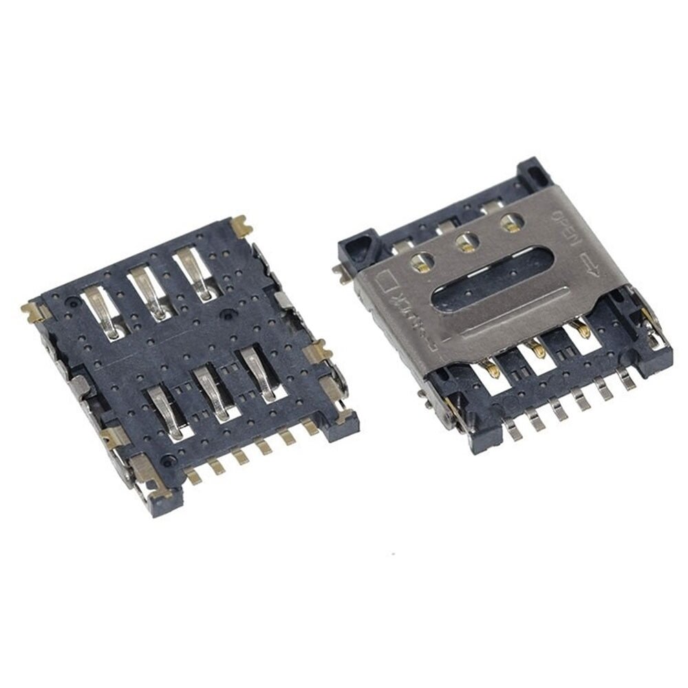 6P MICRO SIM CARD HOLDER WITH FLIP IFuture Technology 6P MICRO SIM CARD HOLDER WITH FLIP IFuture Technology