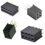 3X2 Female Square Pin Header Connector - 2.54MM
