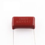 104J 630V 0.1uF Metallized Polyester Film Capacitor