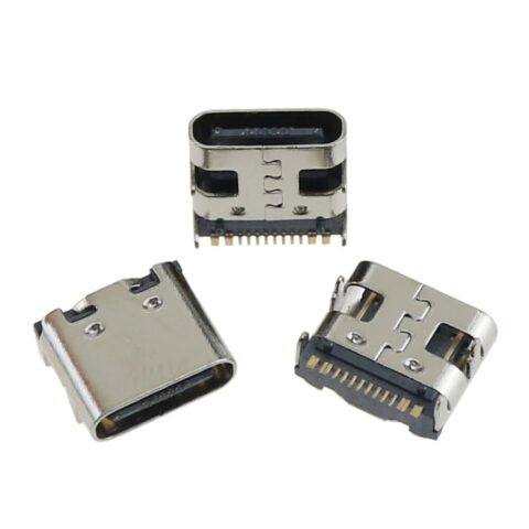 USB-3.1 TYPE-C SMD USB FEMALE SOCKET CONNECTOR - 16 PIN