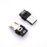 T PORT MICRO USB 5 PIN MALE PLUG SOCKET