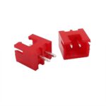 XH2.54 2P Straight Needle Connector Holder 2.54mm - RED