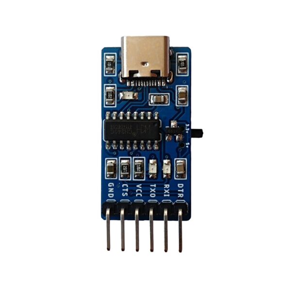 TYPE-C USB TO TTL SERIAL CH340C USB MODULE DEVELOPMENT BOARD DC 5V/ 3 ...