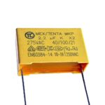 2.2uF 275V-225K X2 MKP 275VAC Safety Capacitor Pitch 27.5mm