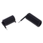 BLACK RUBBER SPIRAL SPRING ANTENNA - 315MHz/433MHz