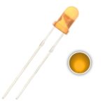 ORANGE DIFFUSED LED 3mm