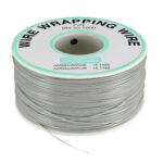 INSULATED PVC COATED 30AWG WRAPPING WIRE-GREY