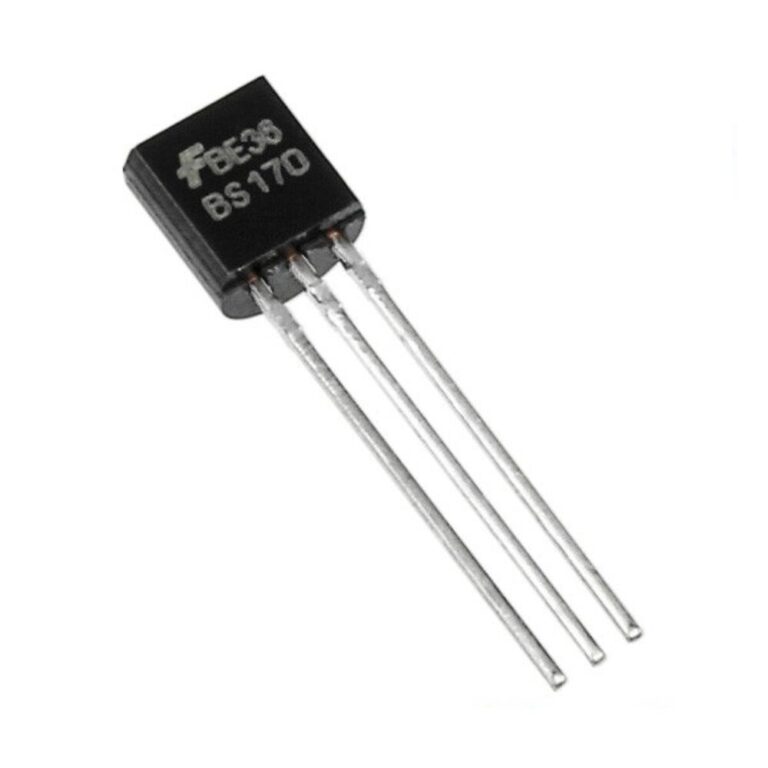 BS170 MOSFET Transistor in TO-92 Package