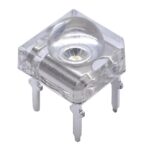White Piranha Round Head Led 5mm