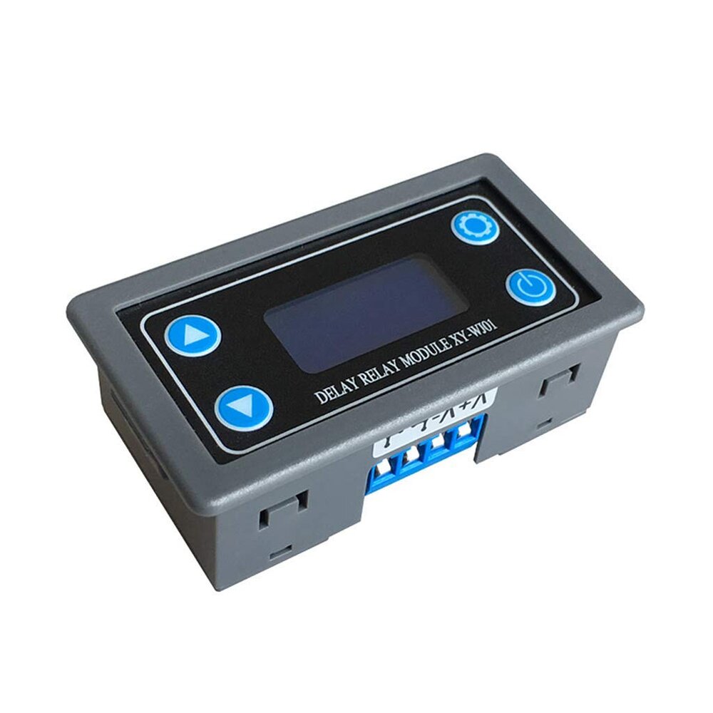 12V 1-Channel Time Delay Relay Module Board (OKY3011-7) - Adjustable Timing For Electronics