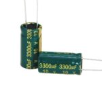 3300uF 10V THROUGH HOLE RADIAL ELECTROLYTIC CAPACITOR